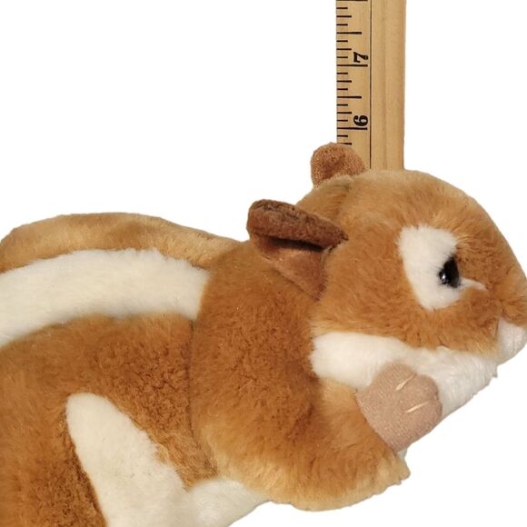 Aurora Miyoni Chipmunk Plush 9" Realistic Wildlife Outdoor Woodland Stuffed - Picture 8 of 11
